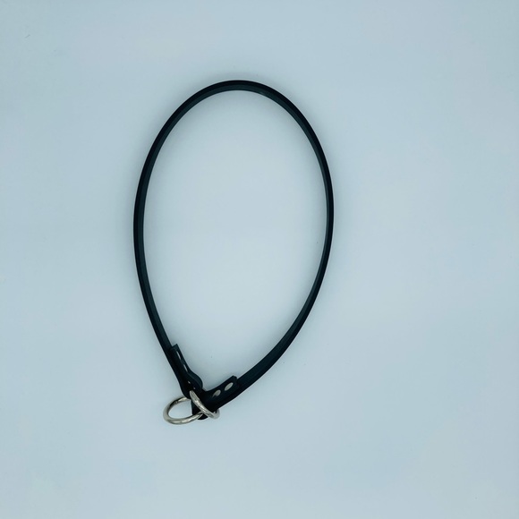 New Dog Collar Black BioThane 16” - Picture 4 of 5